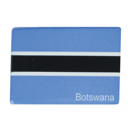 Ceramic Fridge Magnets - Botswana