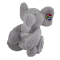 Elephant-Fluffy Blanket Toy-Patterned