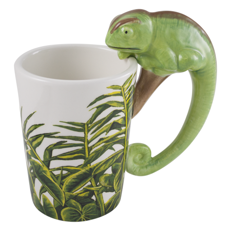 Coffee Mug-Chameleon-Rainforest