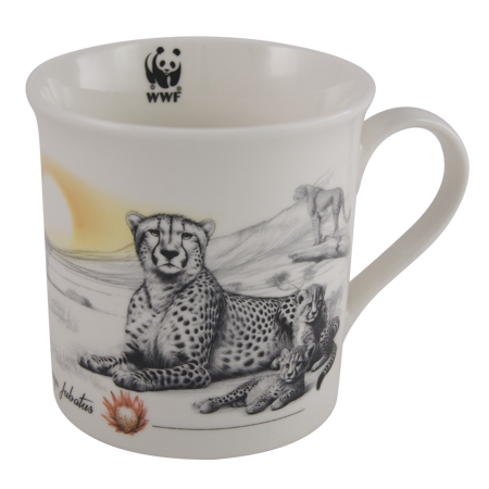 Coffee Mug-Cheetah-Endangered Species-WWF