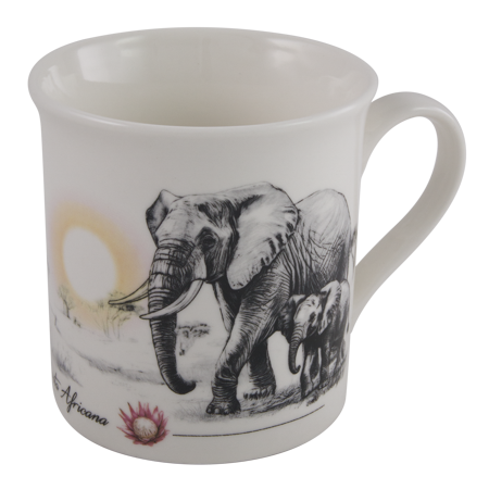 Coffee Mug-Elephant-Endangered Species
