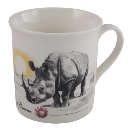 Coffee Mug-Rhino-Endangered Species