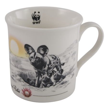 Coffee Mug-Wild Dog-Endangered Species-WWF