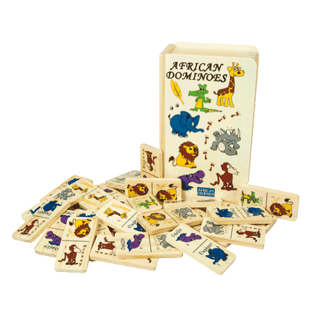 African Dominoes Set