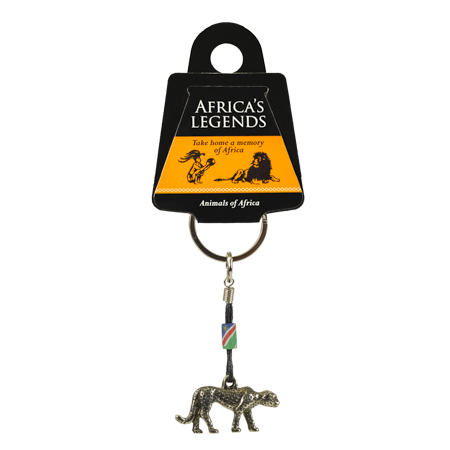 Namibia FIMO Cheetah Keyring