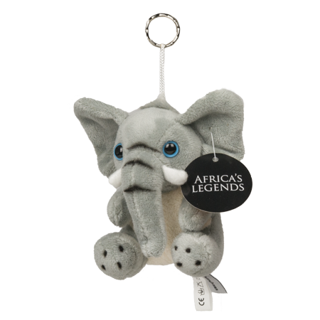 Nzinga Elephant Keyring 