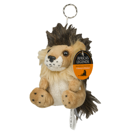 Nzinga Lion Keyring 