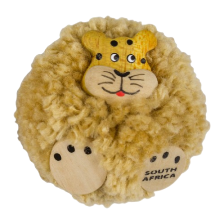 Baobab Pompom Magnet - Cheetah- SA