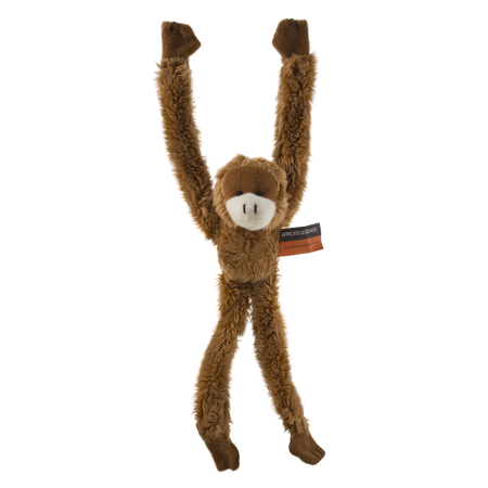 Soft Toy Mag-Longarm Monkey-Brown