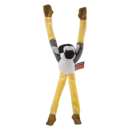 Soft Toy Mag-Squirrel Monkey-Yellow