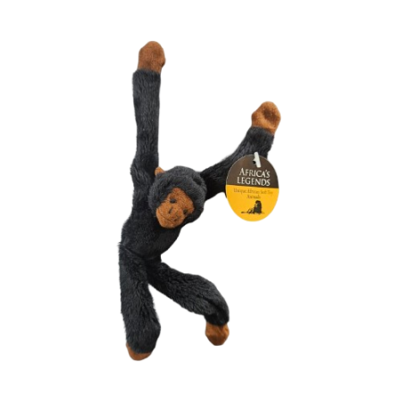 Soft Toy Mag-Longarm Monkey-Black