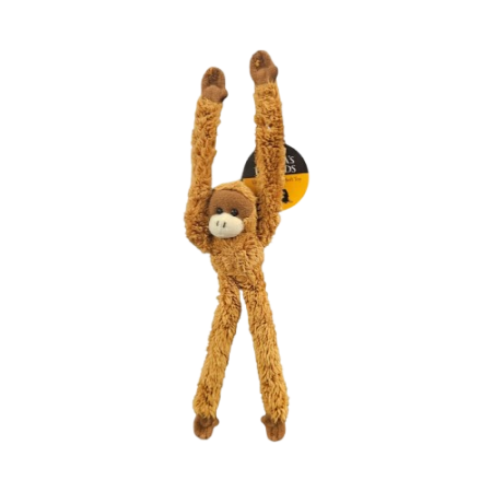 Soft Toy Mag-Longarm Monkey-Brown