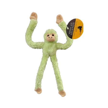 Soft Toy Mag-Longarm Monkey-Lime Green