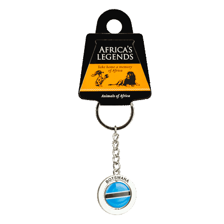 Spinning Keyring Botswana
