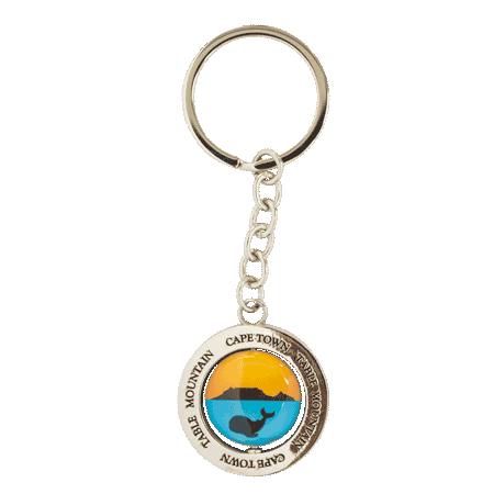 Spinning Keyring Table Mountain