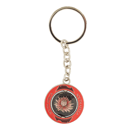 Spinning Keyring Protea