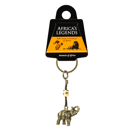 Ethnic Elephant Keyring