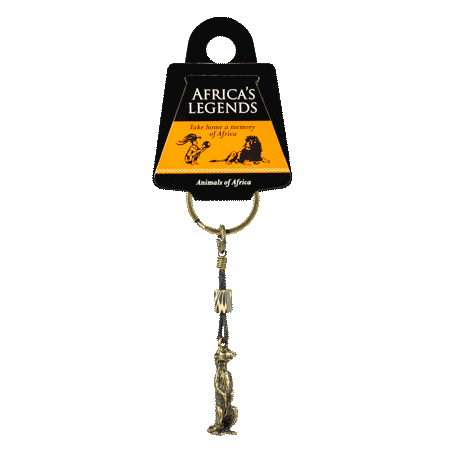Ethnic Meerkat Keyring