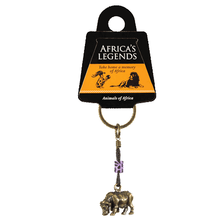 Ethnic Buffalo Keyring