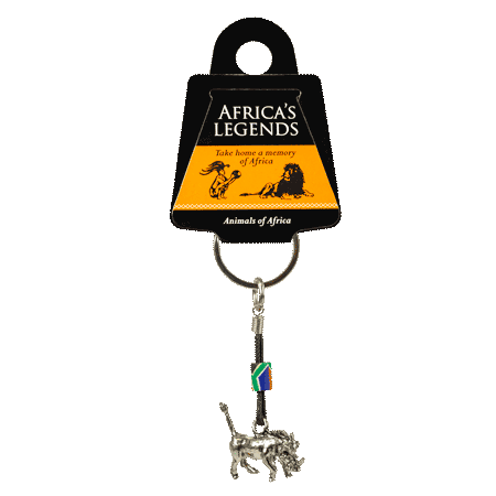 South Africa FIMO Warthog Keyring