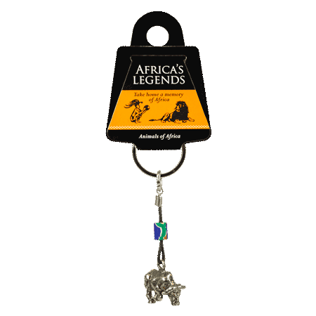 South Africa FIMO Buffalo Keyring