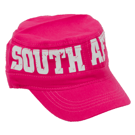 South Africa Military Style Cap - Pink