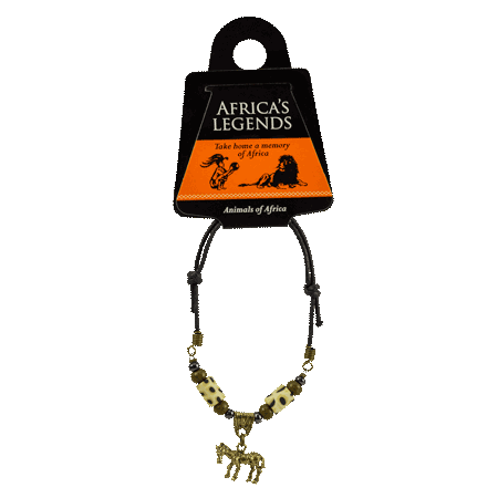 1 Charm Bracelet zebra