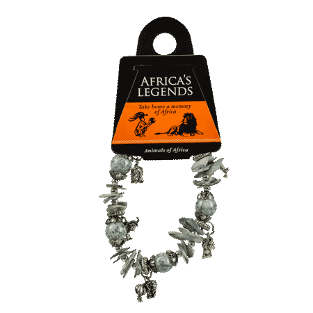 Shell Bracelet Grey