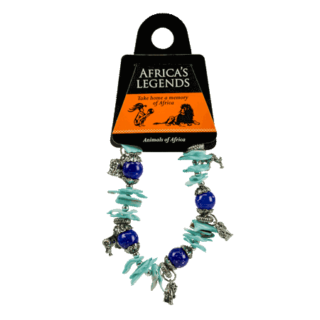 Shell Bracelet Blue