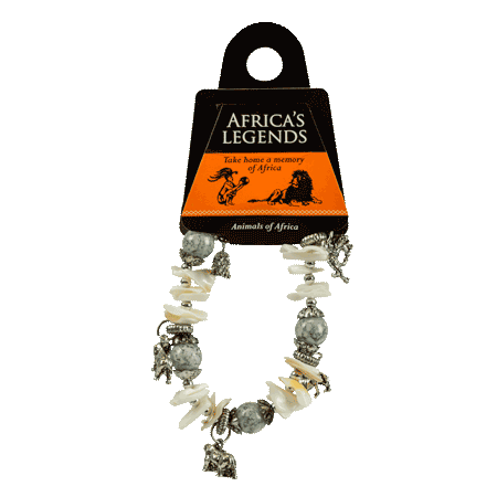 Shell Bracelet White