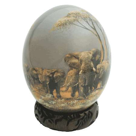 Elephant Herd Grey