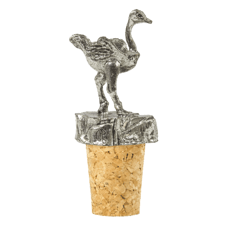 Bottle Stopper - Ostrich