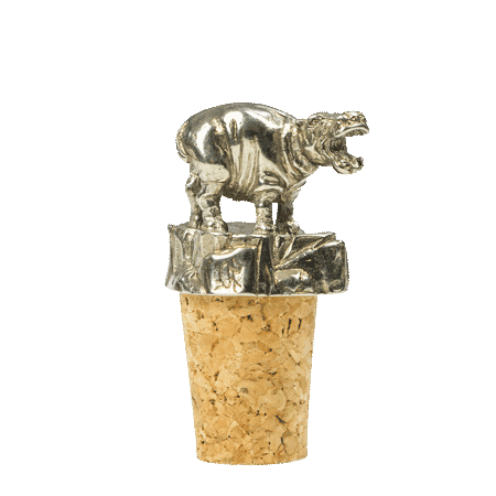 Bottle Stopper - Hippo