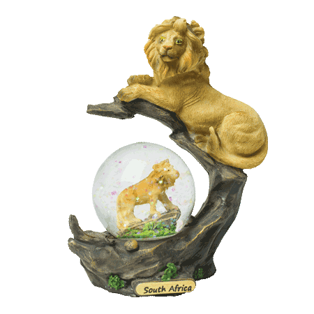 Snow Globe - Lion South Africa