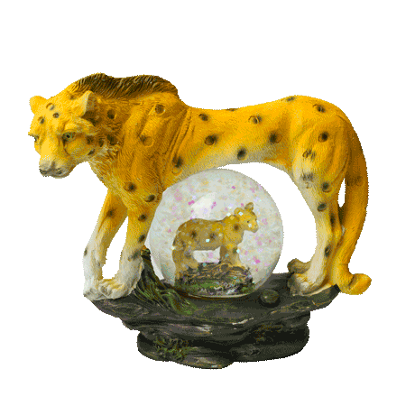 Snow Globe - Cheetah