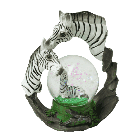 Snow Globe - Zebra Head