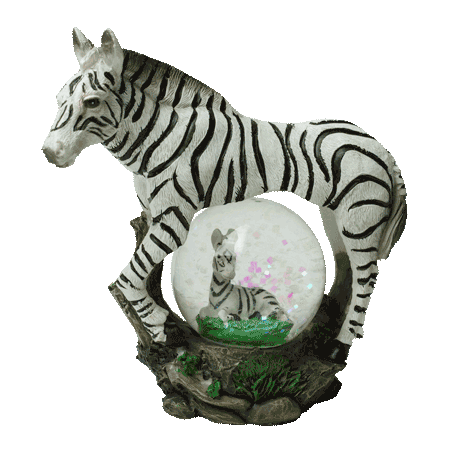 Snow Globe - Zebra