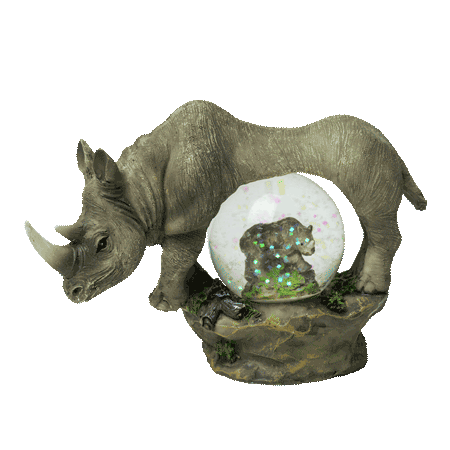 Snow Globe - Rhino