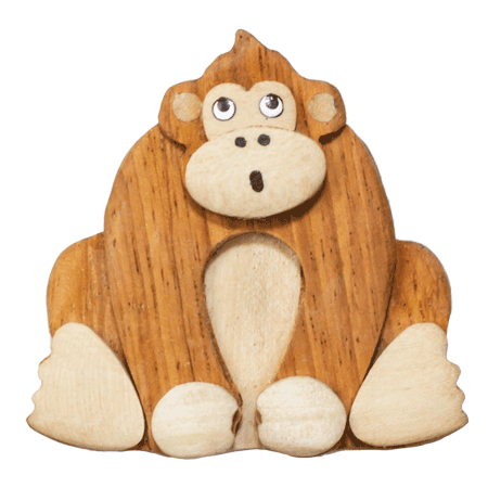 Gorilla Sitting (3PCS)