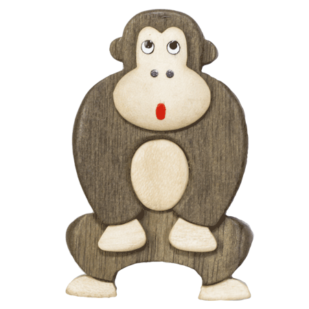 Gorilla Standing (3PCS)