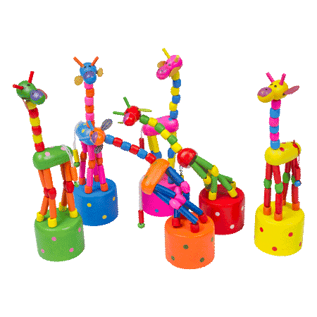 Wooden Bendy Toy-Giraffe