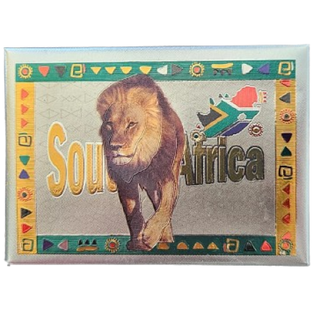 South Africa- Lion (9x6.5cm)