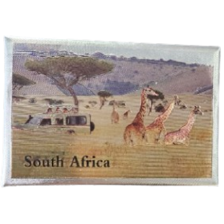 South Africa- Game Drive Giraffe (8x5.5cm)
