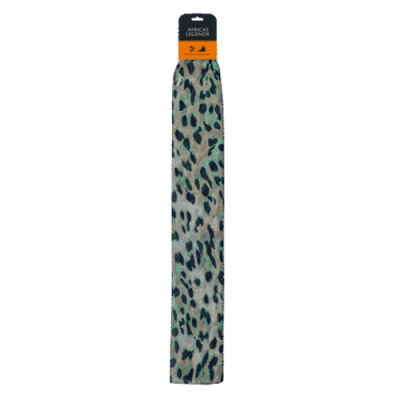 Scarf-Animal Print-Mint green