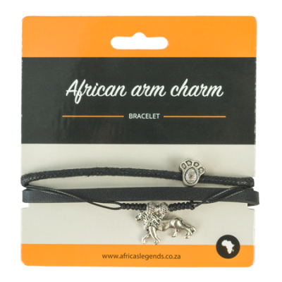Bracelet-Paw-Lion-Black
