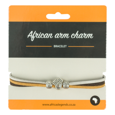 Bracelet-Suede-Paw-Brown