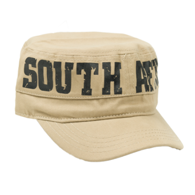 South Africa Military Cap - Beige