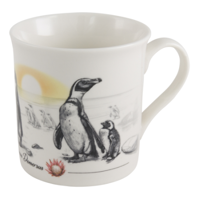 Endangered Species Mug Set of 6 - Penguin