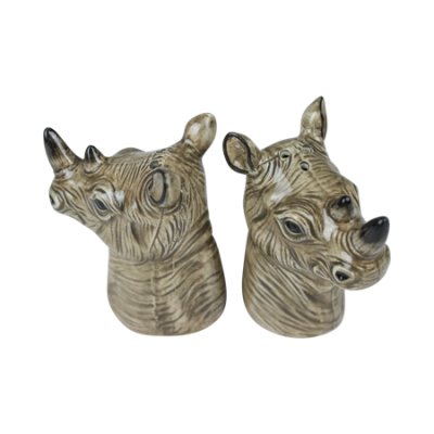 Salt and Pepper Shakers - Rhino