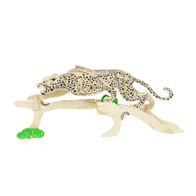 Woodcraft Construction Kit - Cheetah